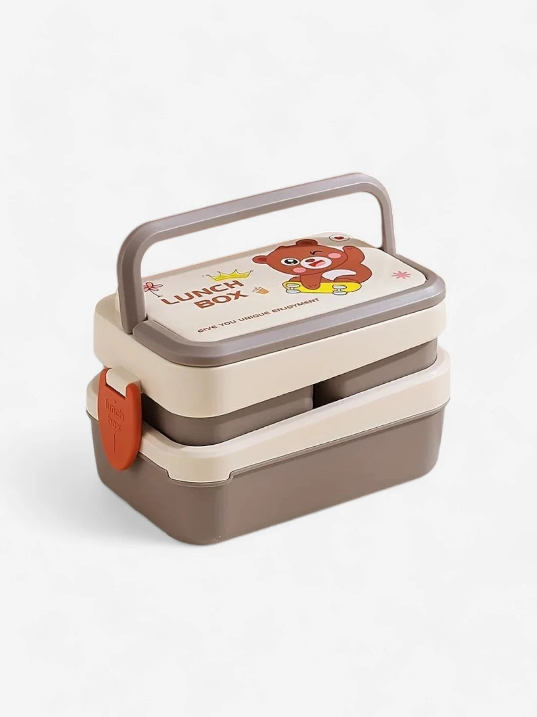 Lunch Box, étanche Trois Couche Bento Box, Boite Dejeuner Hermétique avec Fourchette Cuillère, Micro-Ondes Lave-Vaisselle Sans BPA, Idéale pour Kids Adultes Pique-Nique, Travail, L'école (2.25L Vert