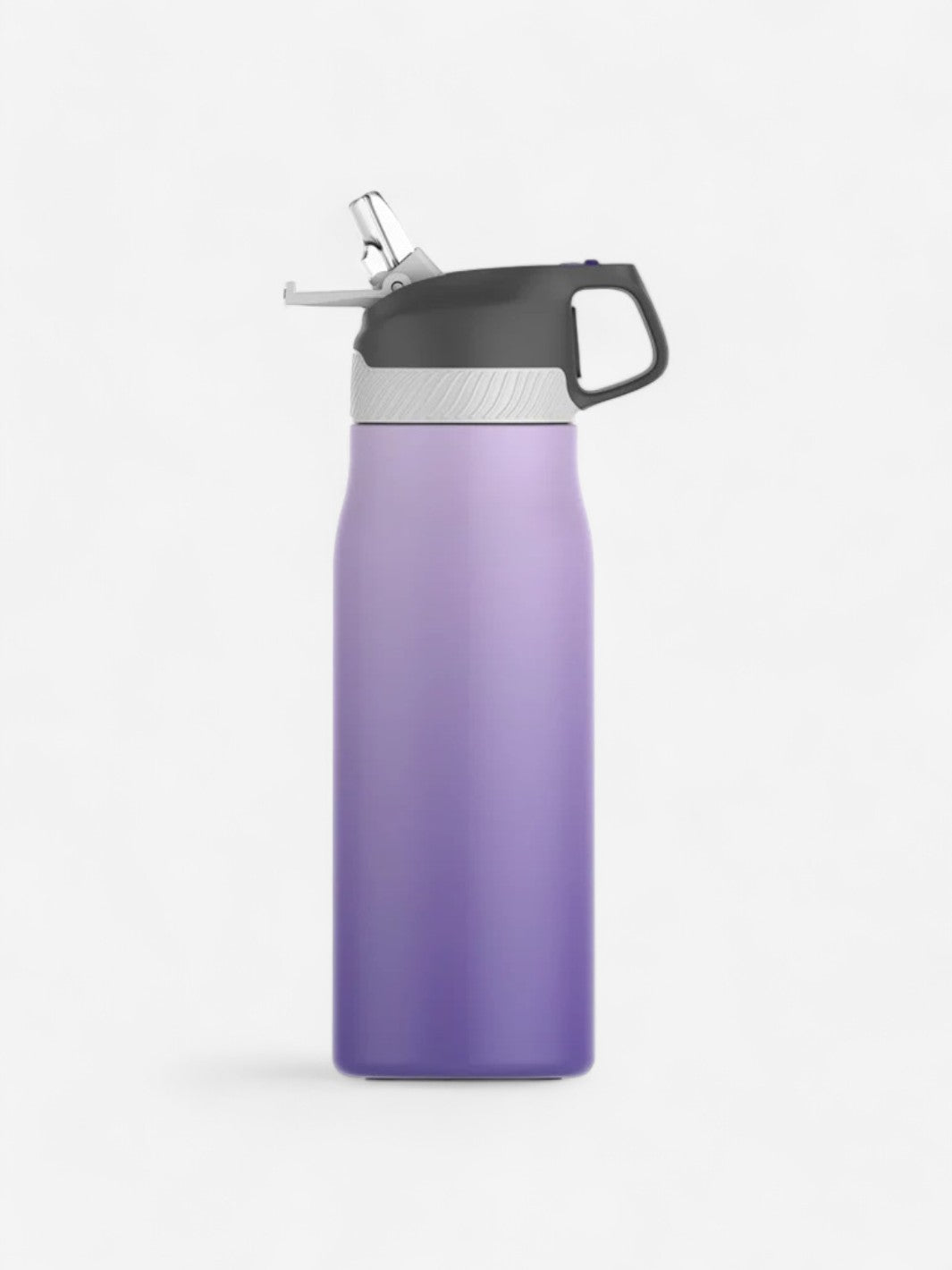 Gourde Isotherme 532ml Avec Paille | Acier Inoxydable | Double Paroi | Anti-fuite | Pour Sport Voyage
