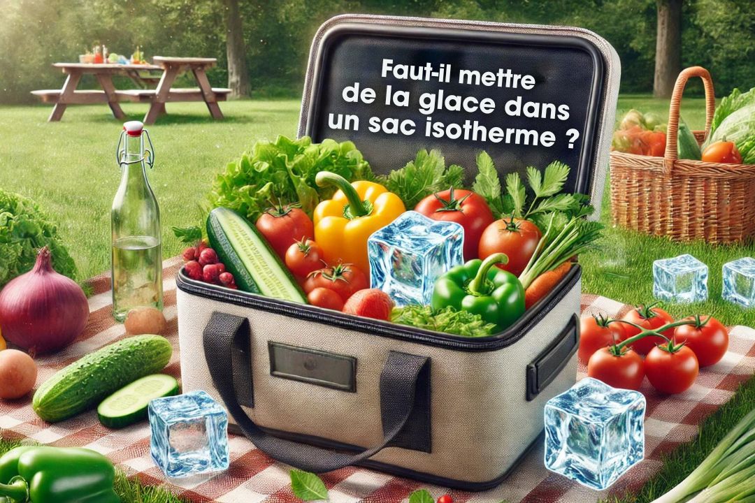 Faut-il mettre de la glace dans un sac isotherme pour des aliments toujours frais ?