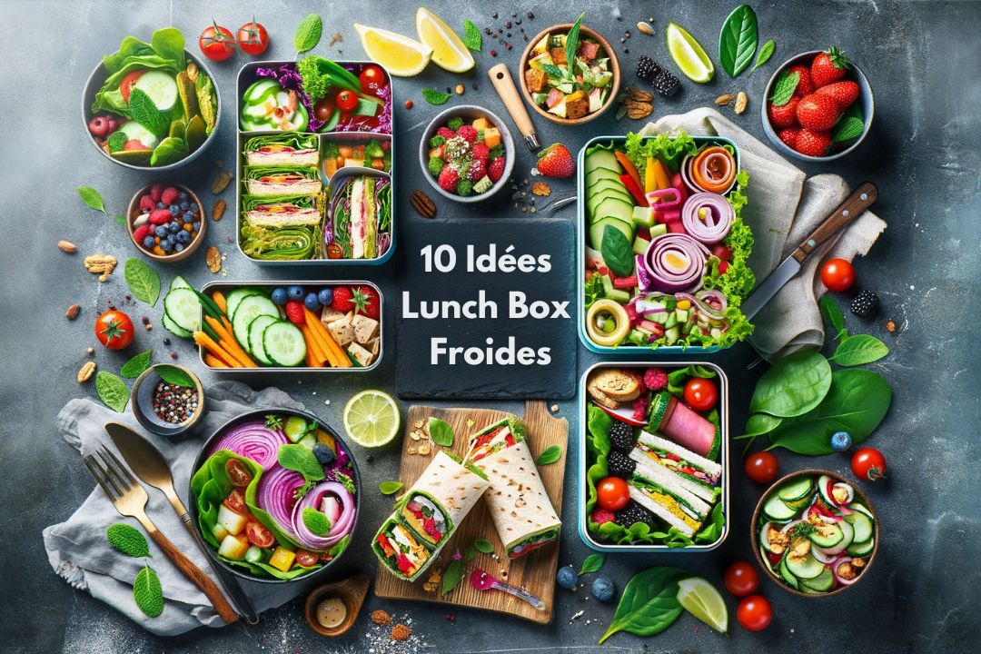 Idées de Lunch Box froid : Découvrez 10 recettes savoureuses et équilibrées