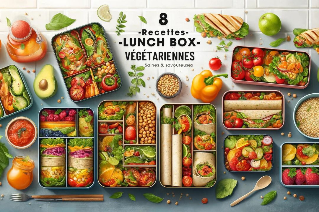 8 recettes de lunch box végétariennes : des idées savoureuses et saines pour vos repas