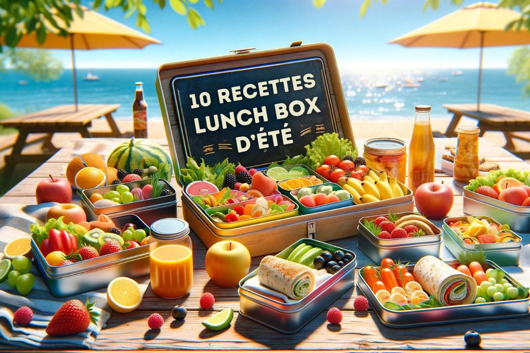 Recettes Lunch Box pour l'été : 10 recettes rafraîchissantes