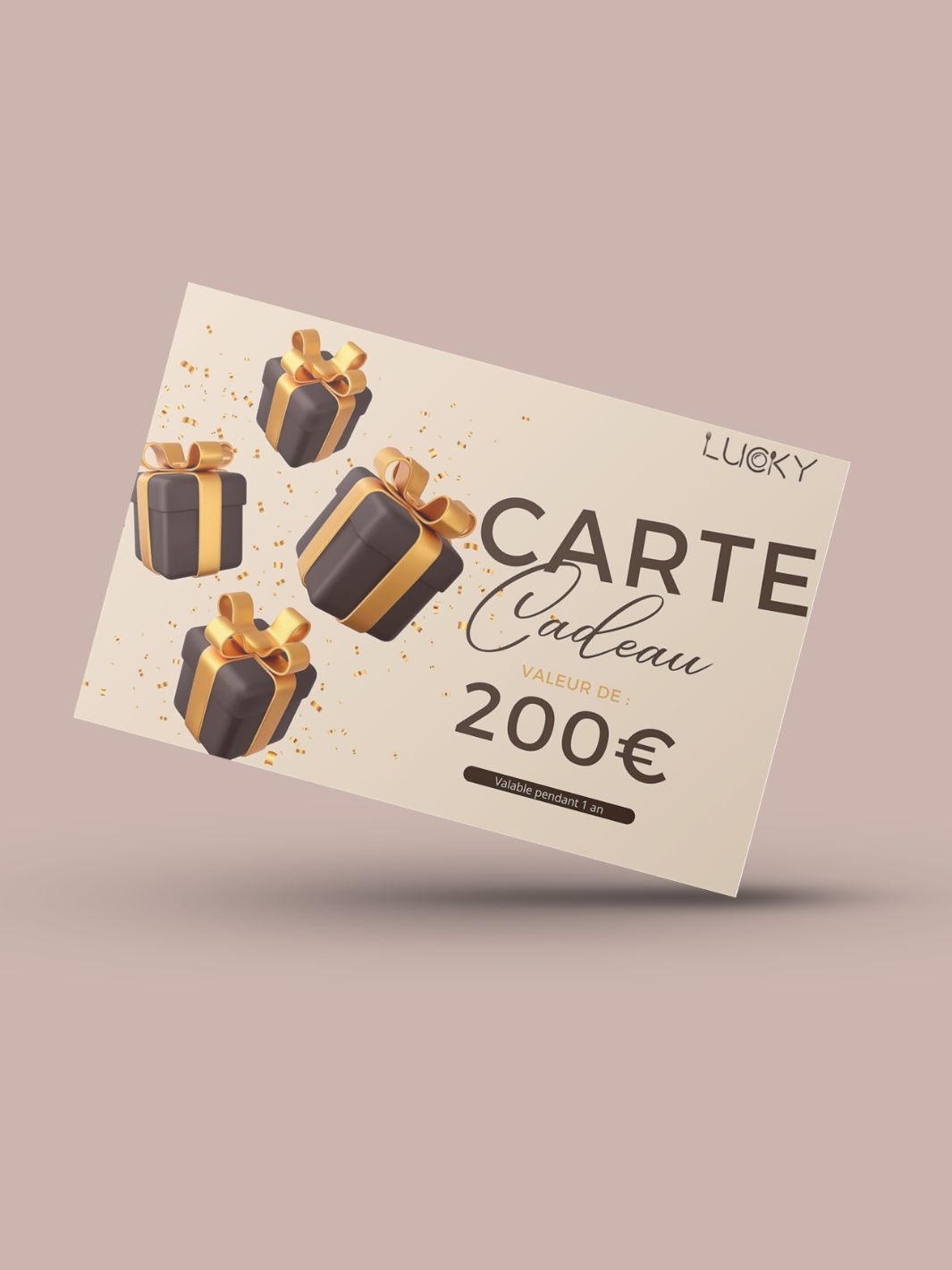 Lucky - Carte cadeau 200€ - 200€ - Lucky-eats