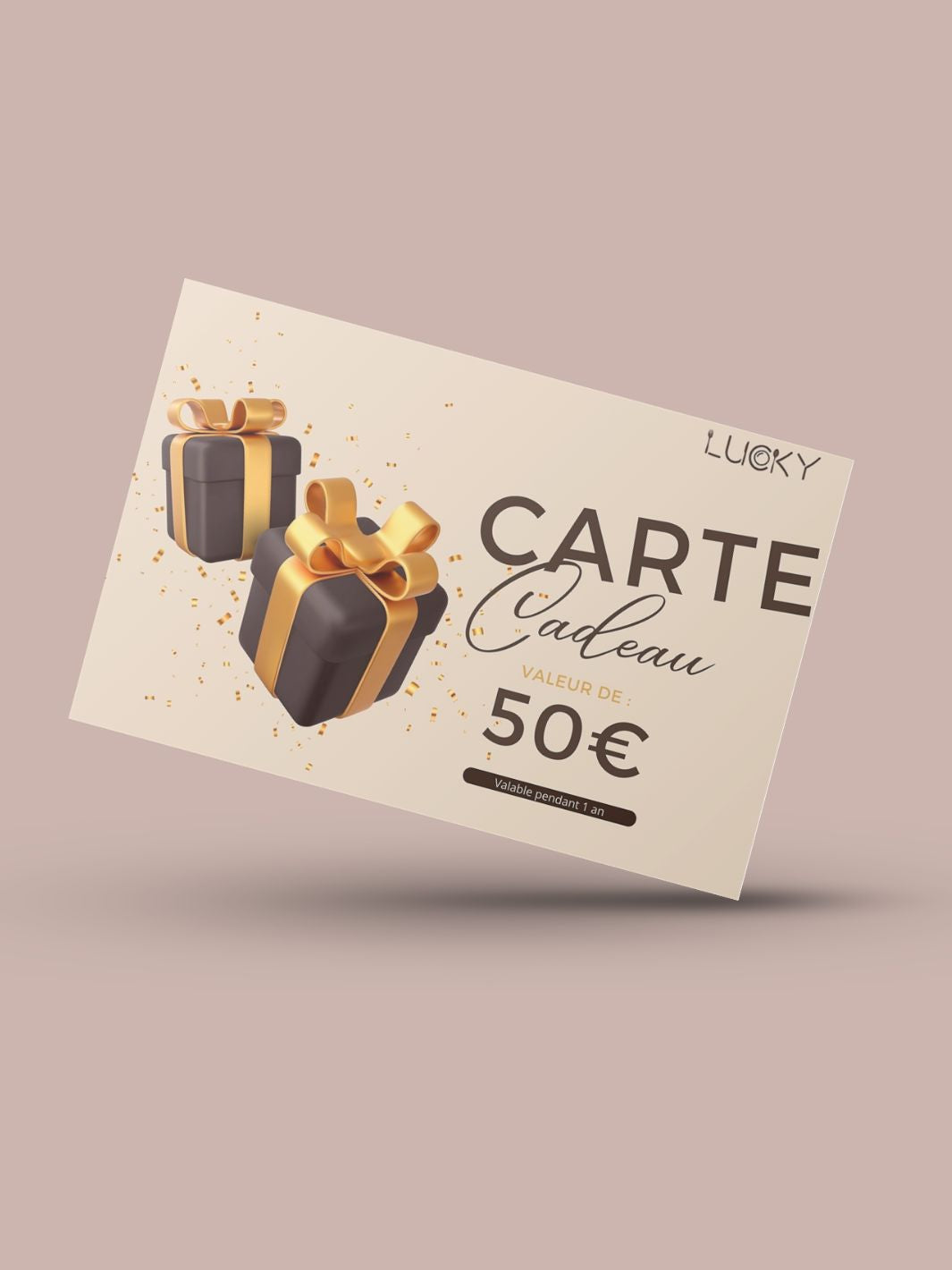 Lucky - Carte cadeau 50€ - 50€ - Lucky-eats