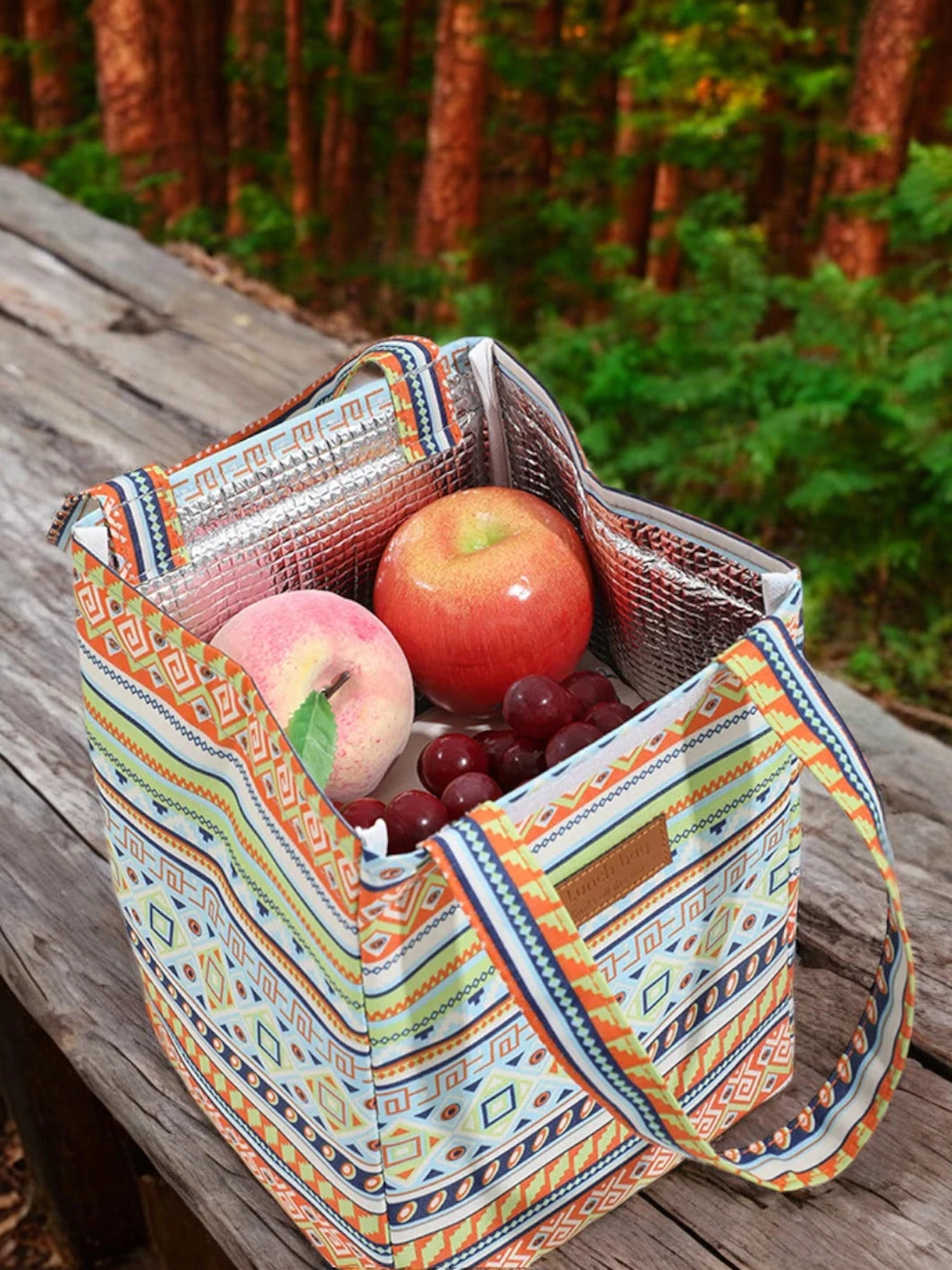 Lunch Bag à motifs pour femme