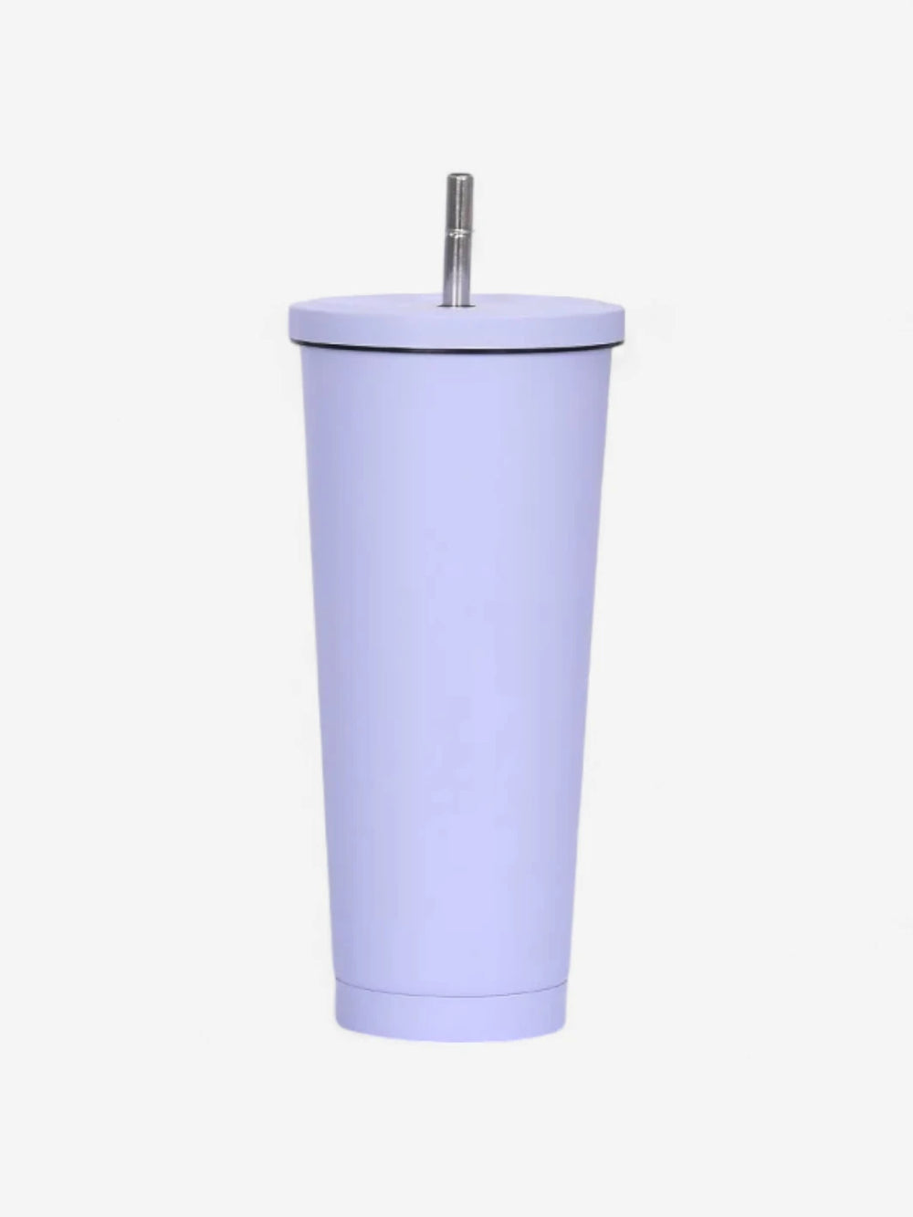 Gobelet de voyage coloré en inox avec paille et couvercle de 500 ml