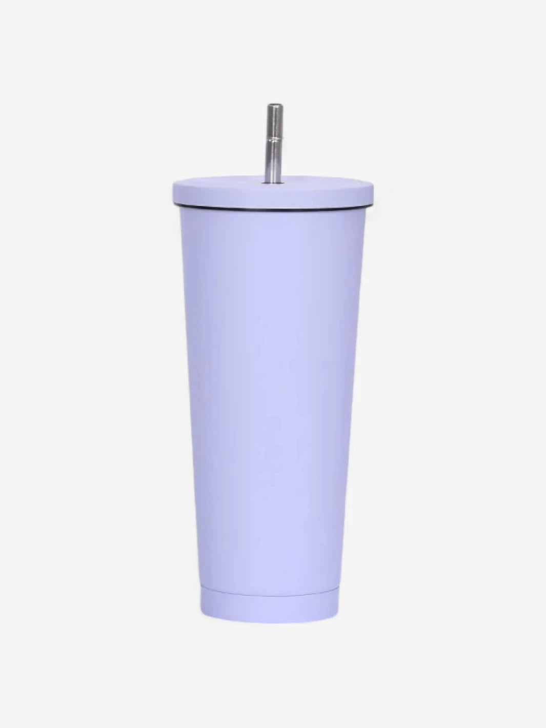 Gobelet de voyage coloré en inox avec paille et couvercle de 500 ml