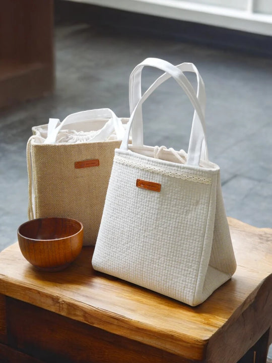 Lunch bag en toile isolée pour femmes