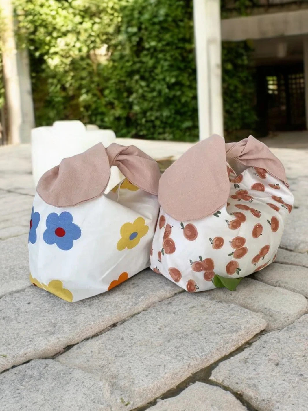 Sac à bento pour femme en toile