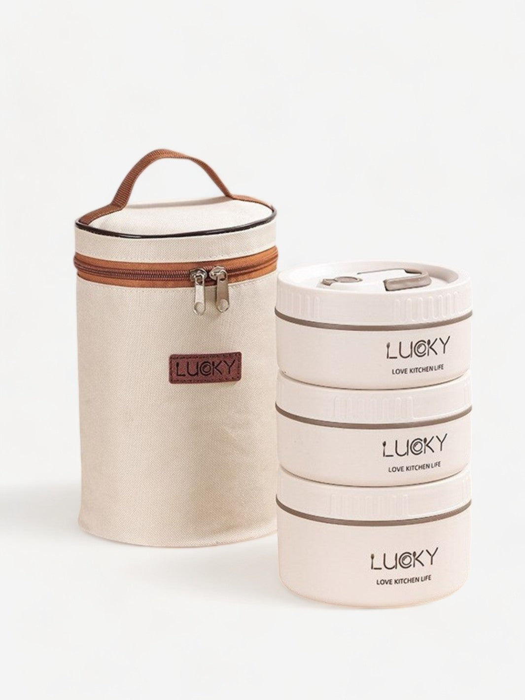 Coffret Lucky Lunch Box Isotherme Inox