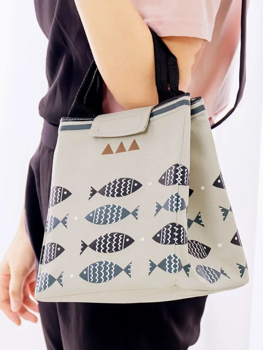 Lunch bag pour enfant avec motifs poisson