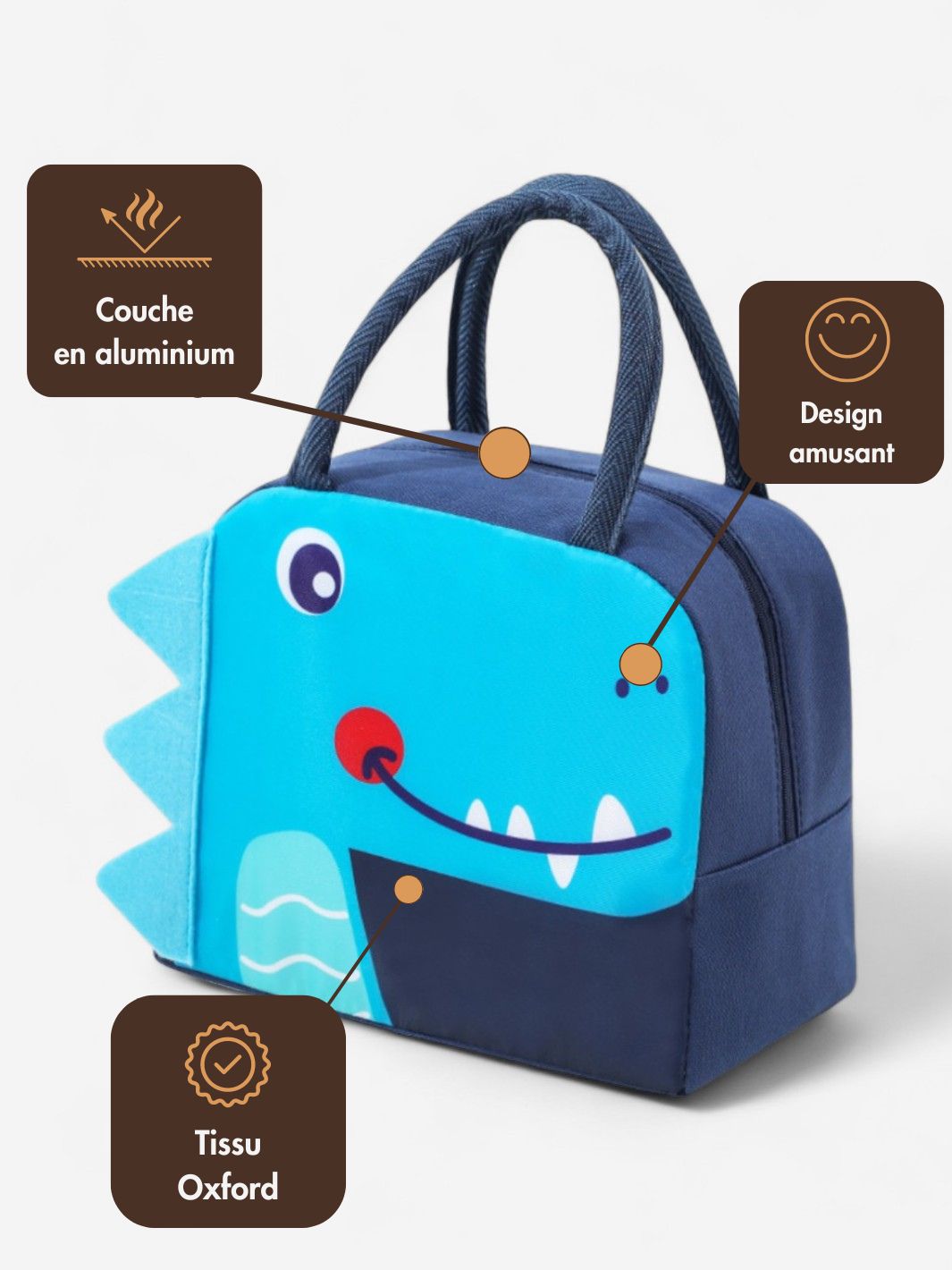 Lunch Bag Isotherme pour enfant - Lucky-eats