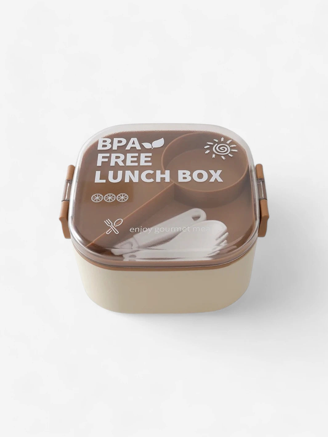 Lunch box bento sans BPA 4 compartiments