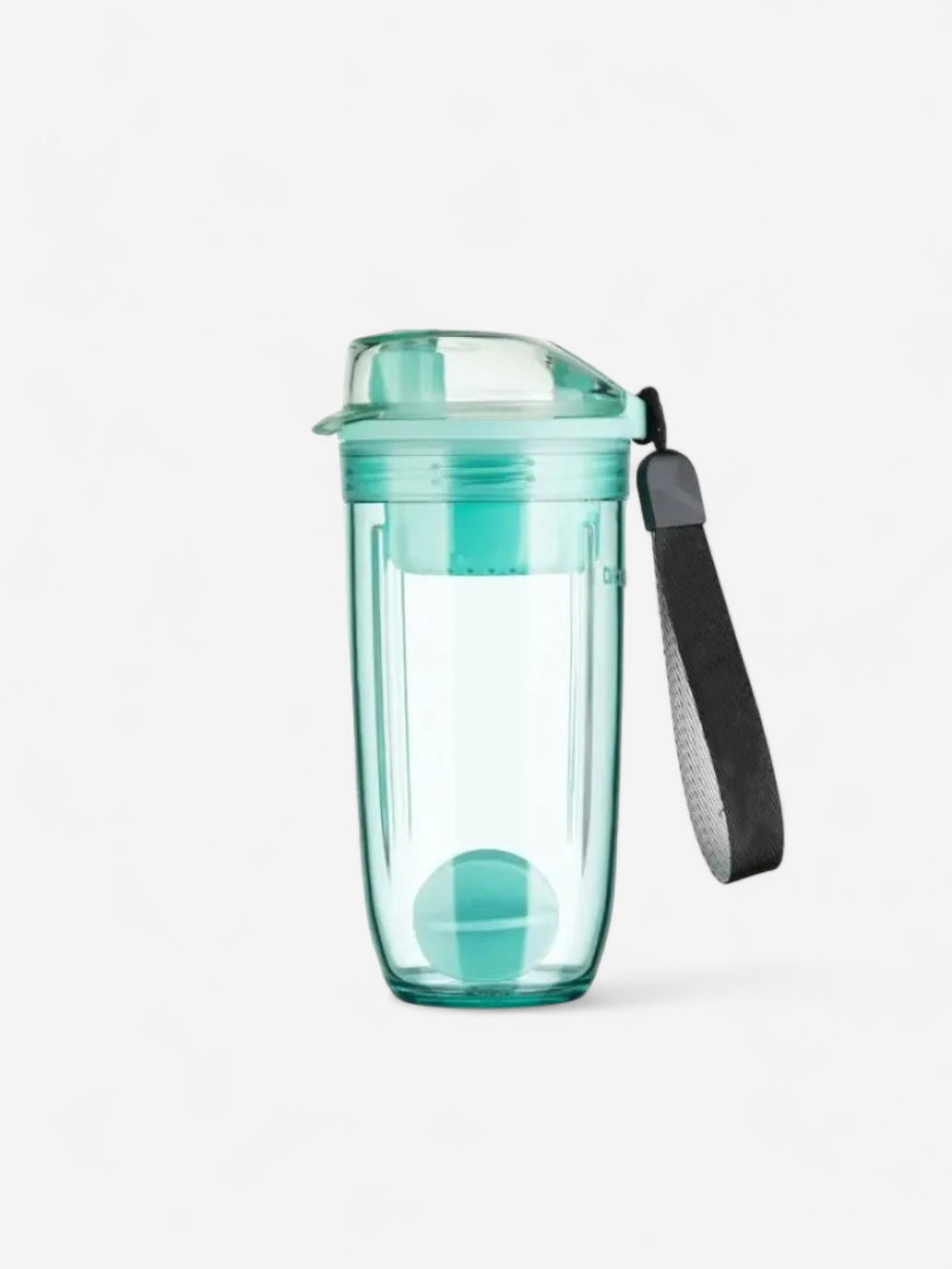 Gourde Shaker avec boule de mélange sans BPA