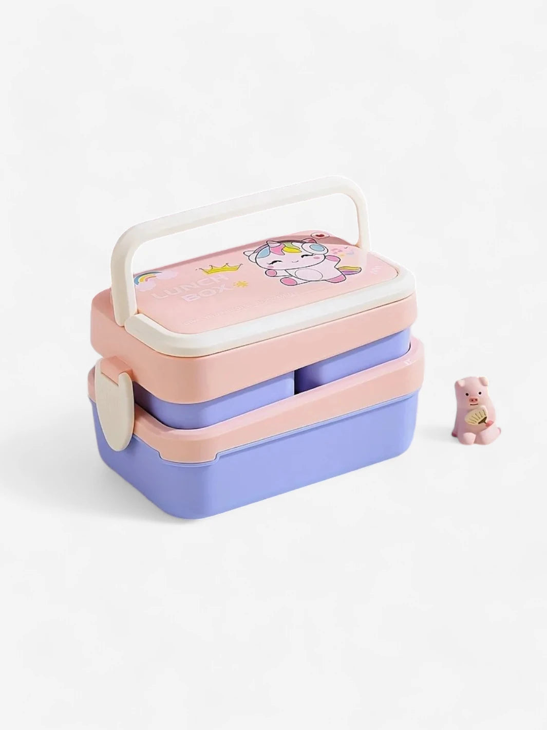 Lunch box enfant à 3 compartiments de 1500 ml