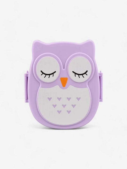 Lunch box enfant en forme de hibou avec compartiments