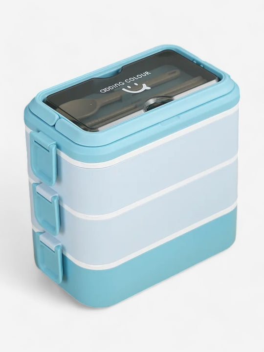 Lunch Box en inox multicouches avec couverts