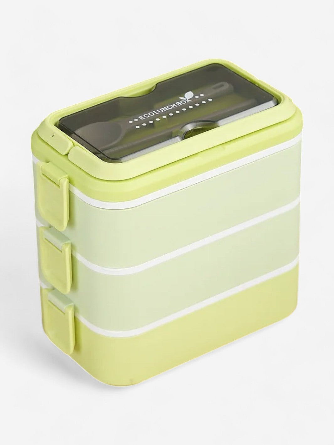 Lunch Box en inox multicouches avec couverts