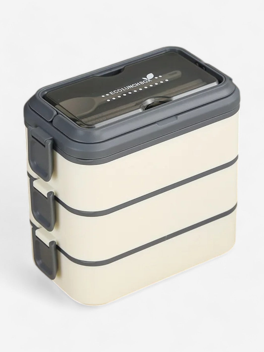 Lunch Box en inox multicouches avec couverts